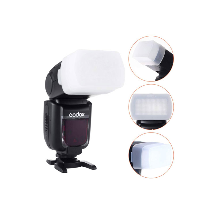 Diffuseur De Lumière Douce Godox IT20DF - Accessoire Pour Flash IT20 Mini TTL - Adoucit L'éclairage Pour Portraits Et Photos Rapprochées - 4