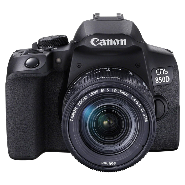 CANON EOS 850D + EF-S18-55 IS STM (4K) HTN CANON EOS 850D + EF-S18-55 IS STM (4K) En Tunisie