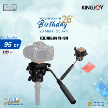 TETE KINGJOY VT-1510 En Tunisie