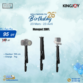 MONOPOD KINGJOY 208FL En Tunisie