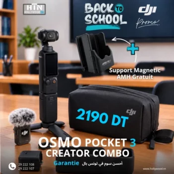 Dji Osmo Pocket 3 Creator Combo En Tunisie