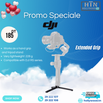 DJI RS EXTENDED GRIP / TRIPOD En Tunisie