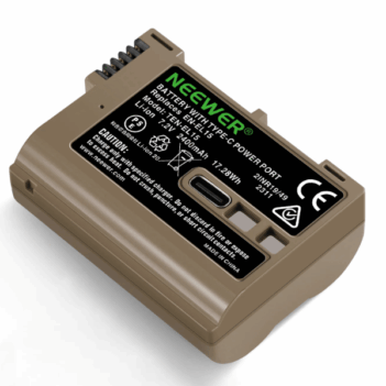 Neewer 2400mah En-El15c Replacement Camera Battery For Nikon (10103289) En Tunisie