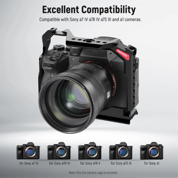 NEEWER CA004 CAMERA CAGE FOR SONY a7RV a7IV a7RIV a7SIII a1 (10101731) (6) Neewer Ca004 Camera Cage For Sony A7rv/ A7iv/ A7riv/ A7siii/ A1 (10101731) En Tunisie