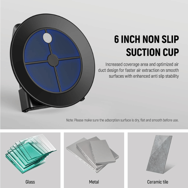 NEEWER CA017 6″ ELECTRIC VACCUM SUCTION (33000078) (8) Neewer Ca017 6" Electric Vaccum Suction (33000078) En Tunisie