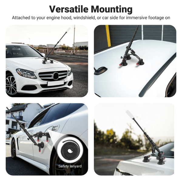 NEEWER CA065 TRIPLE SUCTION CUP CAR MOUNT (10103631) (6) NEEWER CA065 TRIPLE SUCTION CUP CAR MOUNT (10103631) En Tunisie