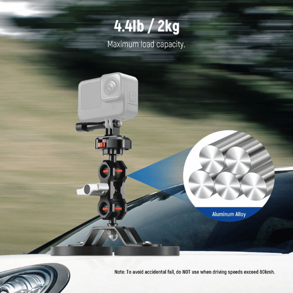 NEEWER FL-GP15 MAGNETIC ACTION CAMERA MOUNT (10101945) (1) Neewer Fl-Gp15 Magnetic Action Camera Mount (10101945) En Tunisie