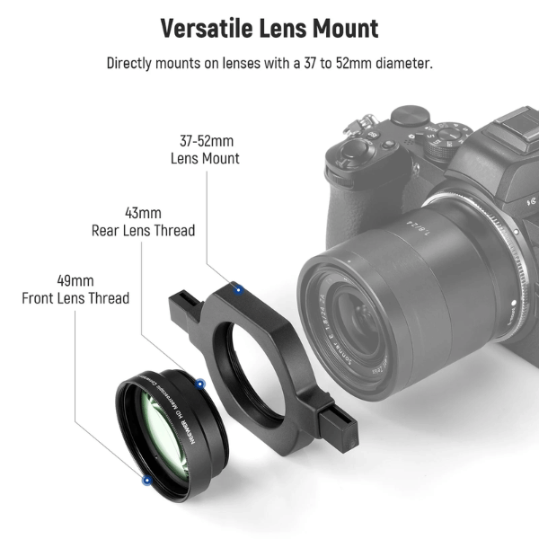 NEEWER LS-40 43MM OBJECTIF MACRO HD (10103002) (5) NEEWER LS-40 43MM OBJECTIF MACRO HD (10103002) En Tunisie