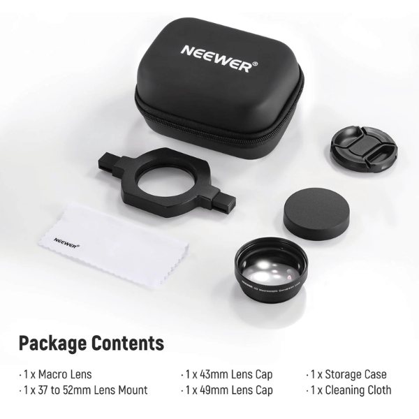 NEEWER LS-40 43MM OBJECTIF MACRO HD (10103002) (7) NEEWER LS-40 43MM OBJECTIF MACRO HD (10103002) En Tunisie