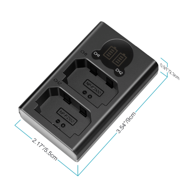 NEEWER NP-FZ100 Sony DC Coupler Dummy Battery Charger Set (5) NEEWER Dual Charger for Sony NP-FZ100 En Tunisie