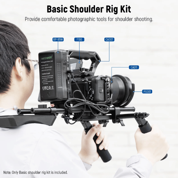 NEEWER SR004 UNIVERSAL SHOULDER RIG KIT (10102014) (9) Neewer SR004 Universal Shoulder Rig Kit (10102014) En Tunisie