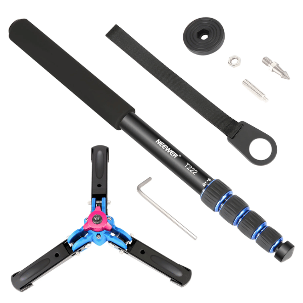 NEEWER T222 66 Extendable Camera Monopod (1) Neewer T222 66" Extendable Camera Monopod En Tunisie