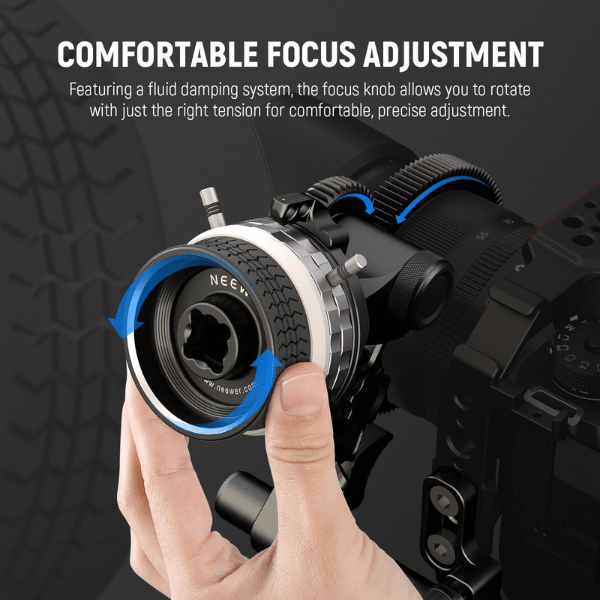 Neewer PG001mini Follow Focus With AB Stops (10104198) (3) Neewer PG001mini Follow Focus With A/B Stops (10104198) En Tunisie