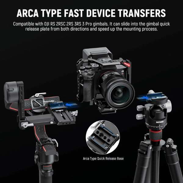 Neewer PS013 Foldable V Mount Battery Plate With Acra Type Qr Plate (10103764) (3) Neewer PS013 Foldable V Mount Battery Plate With Acra Type Qr Plate (10103764) En Tunisie