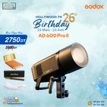 GODOX AD600 PRO II En Tunisie