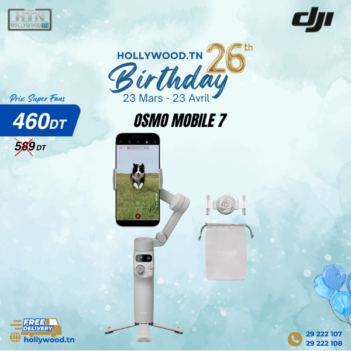 DJI OSMO MOBILE 7 En Tunisie