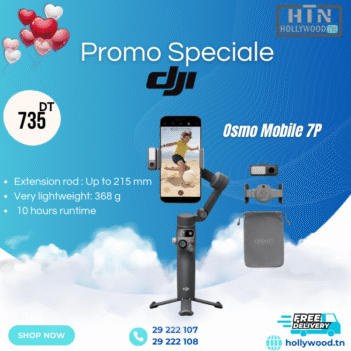 DJI OSMO MOBILE 7P En Tunisie