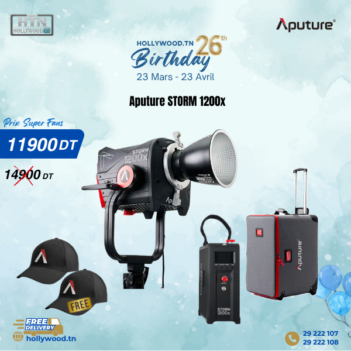 APUTURE STORM 1200X En Tunisie