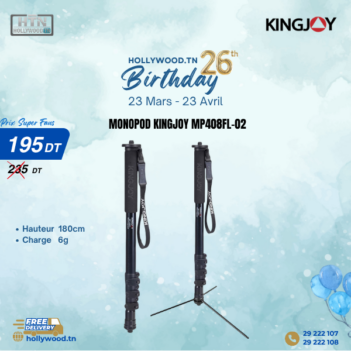 MONOPOD KINGJOY MP408FL-02 En Tunisie