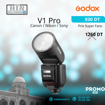 Godox V1 Pro Canon/Nikon/Sony En Tunisie