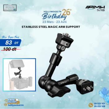 AMH STAINLESS STEEL MAGIC ARM SUPPORT – Au meilleur prix en Tunisie