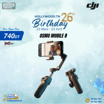 DJI Osmo Mobile 8 En Tunisie