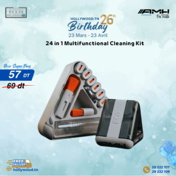 24 in 1 Multifunctional Cleaning Kit En Tunisie