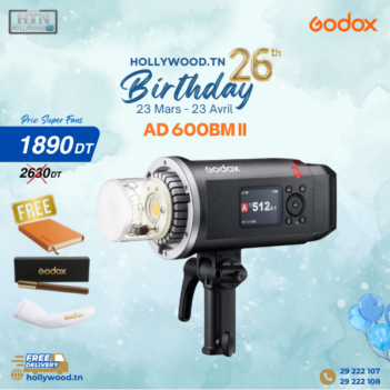 Godox AD 600 BM II En Tunisie