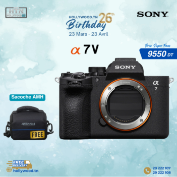Promo Spéciale Pack Sony A7 V En Tunisie