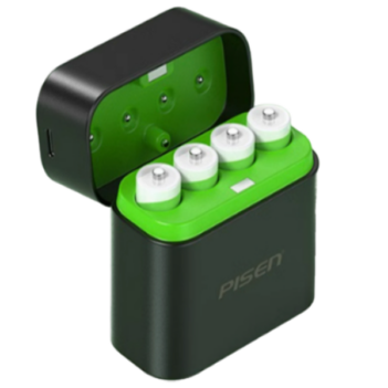 Kit Chargeur de Piles Pisen 1.5V 3600mWh En Tunisie