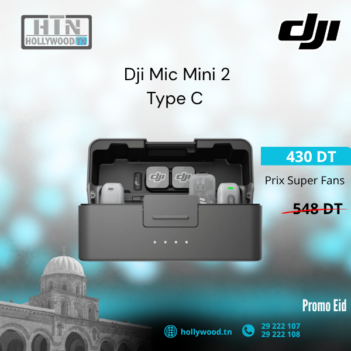 Dji Mic Mini 2 Type C (2 TX + 1RX+ Charging Case) En Tunisie