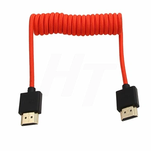 AMH HDMI to HDMI Coiled Cable Câble AMH HDMI vers HDMI 8K – Au meilleur prix en Tunisie