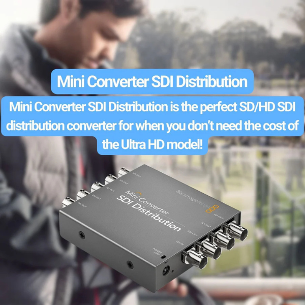 Blackmagic Mini Converter SDI Distribution HTN Blackmagic Mini Converter SDI Distribution En Tunisie