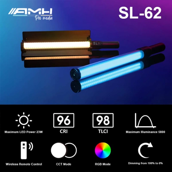 AMH Light Stick RGB SL-62 HTN AMH Light Stick RGB SL-62 En Tunisie
