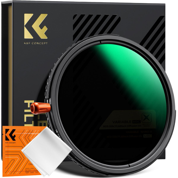 82mm 3-in-1 CPL & Variable ND2~ND32 & Black Mist 1/4 Lens Filter HD Waterproof HTN 82mm 3-in-1 CPL & Variable ND2~ND32 & Black Mist 1/4 Lens Filter HD Waterproof En Tunisie