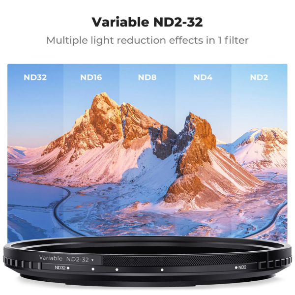 K&F Concept Lens Filter 82mm Nano-X Magnetic Variable ND2-32 (1-5 Stop) HTN K&F Concept Lens Filter 82mm Nano-X Magnetic Variable ND2-32 (1-5 Stop) En Tunisie