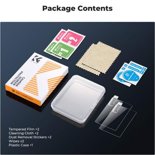 Design sansK&F Concept 2-Pack Screen Protector pour DJI Osmo Pocket 4/3 HTNtitre (17) K&F Concept 2-Pack Screen Protector pour DJI Osmo Pocket 4/3 En Tunisie