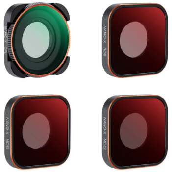 K&F Concept 4-Pack Filtres CPL+ND8+ND16+ND32 pour GoPro Hero 9/10/11/12/13 Black En Tunisie