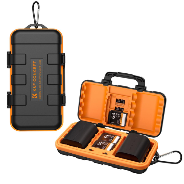 KF Concept Camera Battery & Memory Card Case, Waterproof and Shockproof HTN KF Concept Camera Battery & Memory Card Case, Waterproof and Shockproof En Tunisie