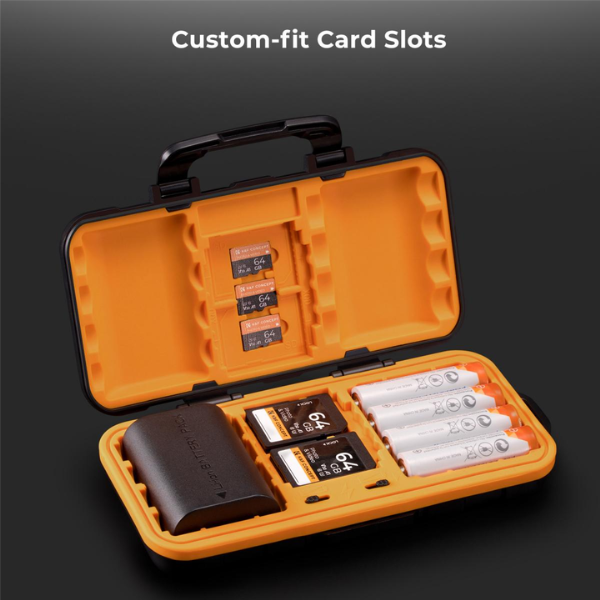 KF Concept Camera Battery & Memory Card Case, Waterproof and Shockproof HTN KF Concept Camera Battery & Memory Card Case, Waterproof and Shockproof En Tunisie