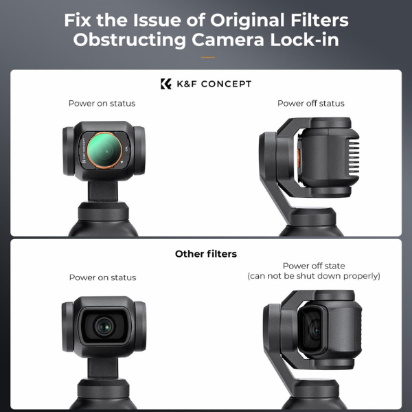DJI Osmo Pocket 3 / DJI Osmo Pocket 4 Magnetic CPL, HD, Anti-Reflection Green Coating, Waterproof and Scratch Resistant HTN DJI Osmo Pocket 3 / DJI Osmo Pocket 4 Magnetic CPL, HD, Anti-Reflection Green Coating, Waterproof and Scratch Resistant En Tunisie