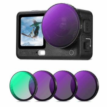 K&F Concept 4-Pack Filtres CPL+ND8+ND16+ND32 pour Dji Osmo 6 (SKU.2749) En Tunisie