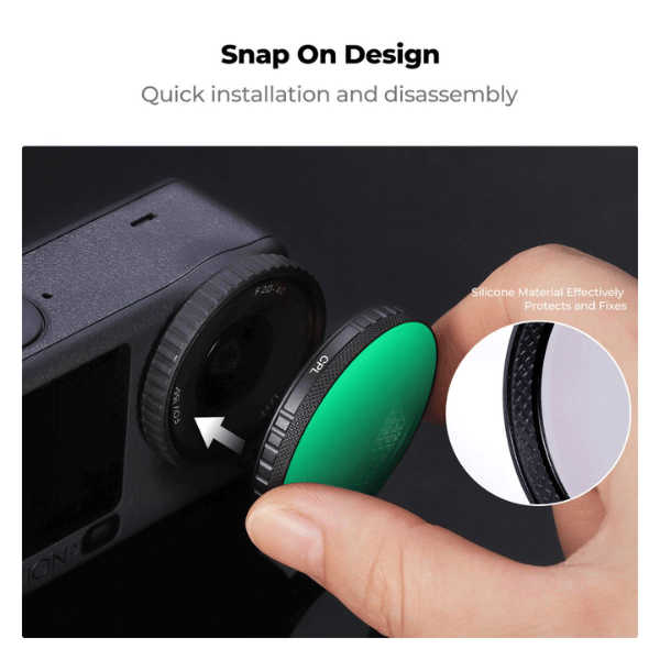 K&F Concept 4-Pack Filtres CPL+ND8+ND16+ND32 pour Dji Osmo 6 (SKU.2749) (4) K&F Concept 4-Pack Filtres CPL+ND8+ND16+ND32 pour Dji Osmo 6 (SKU.2749) En Tunisie
