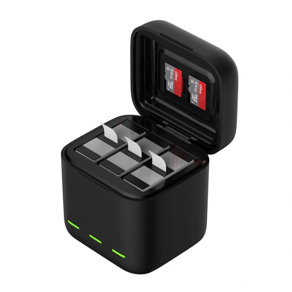 Kit Chargeur Triple Batterie Telesin pour GoPro Hero 13 htn Kit Chargeur Triple Batterie Telesin pour GoPro Hero 13 En Tunisie