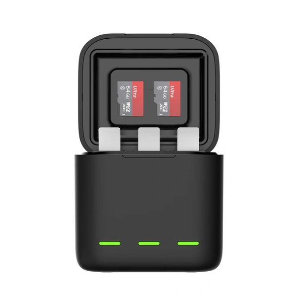 Kit Chargeur Triple Batterie Telesin pour GoPro Hero 13 htn Kit Chargeur Triple Batterie Telesin pour GoPro Hero 13 En Tunisie